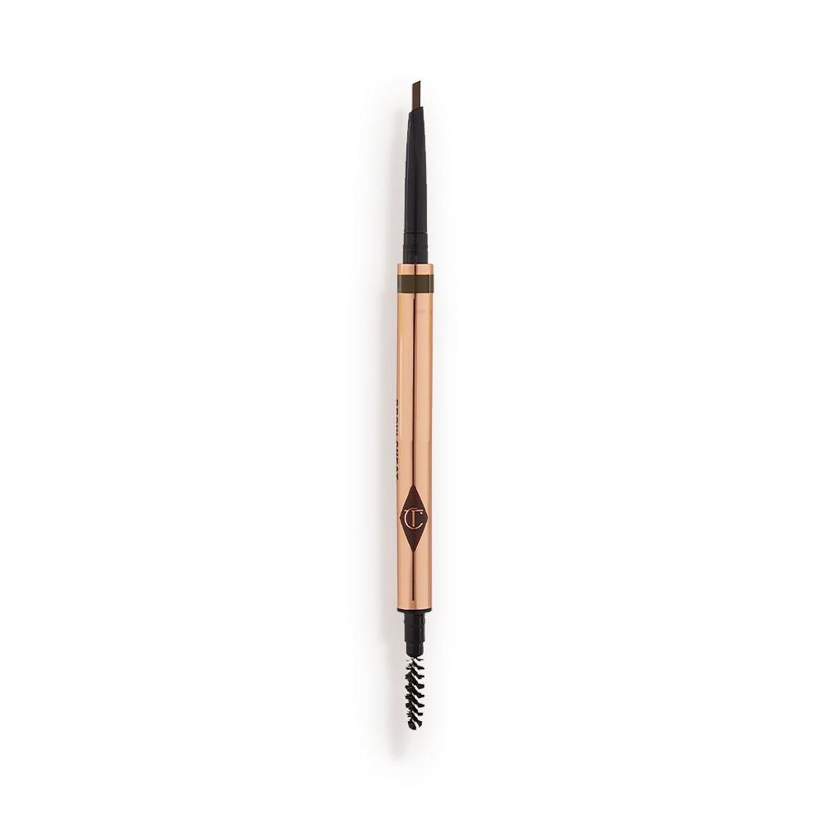 Charlotte Tilbury Brow Cheat, punta angulada, trazos naturales que duran todo el día
