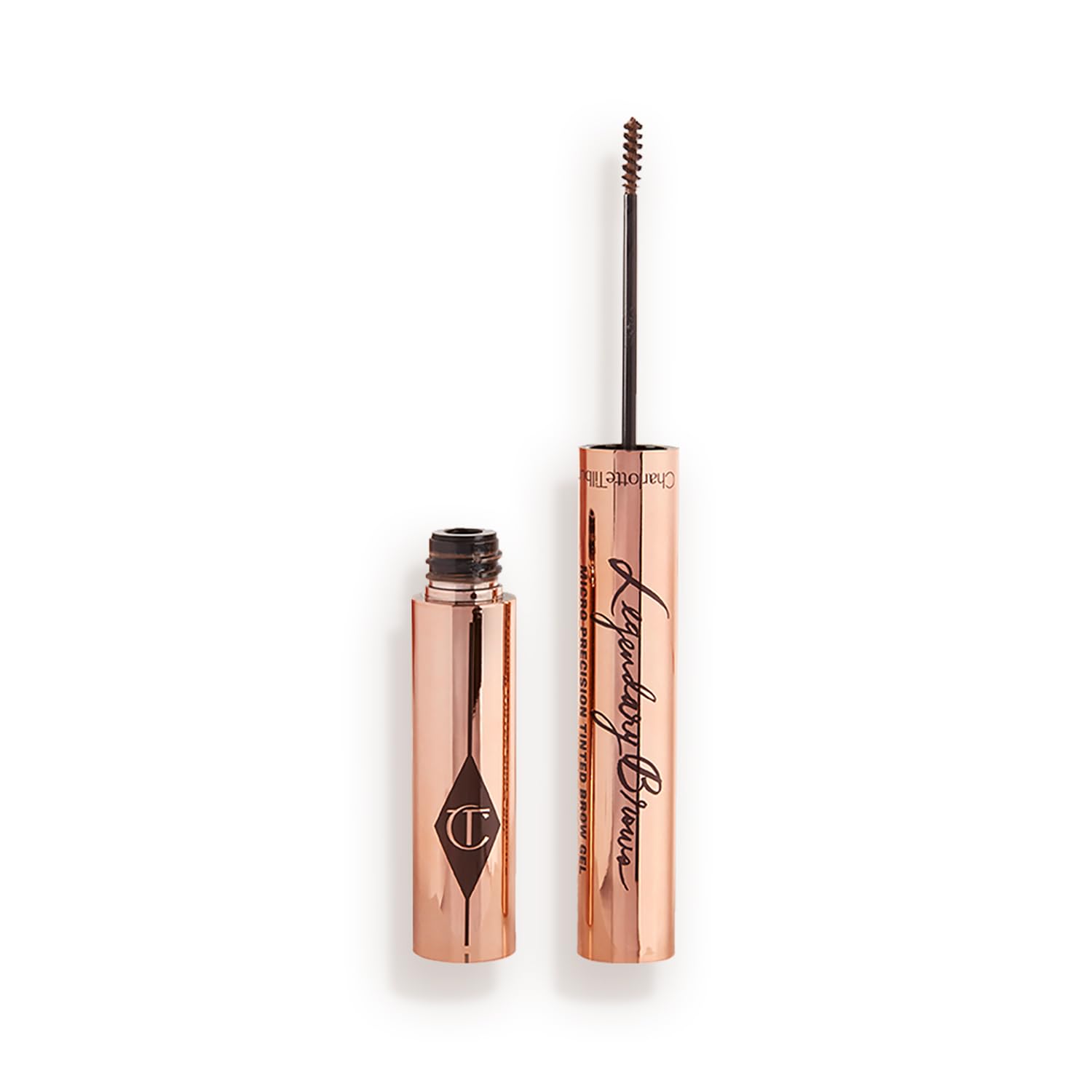 Charlotte Tilbury gel tintado para cejas con brocha de precisión densifica las cejas