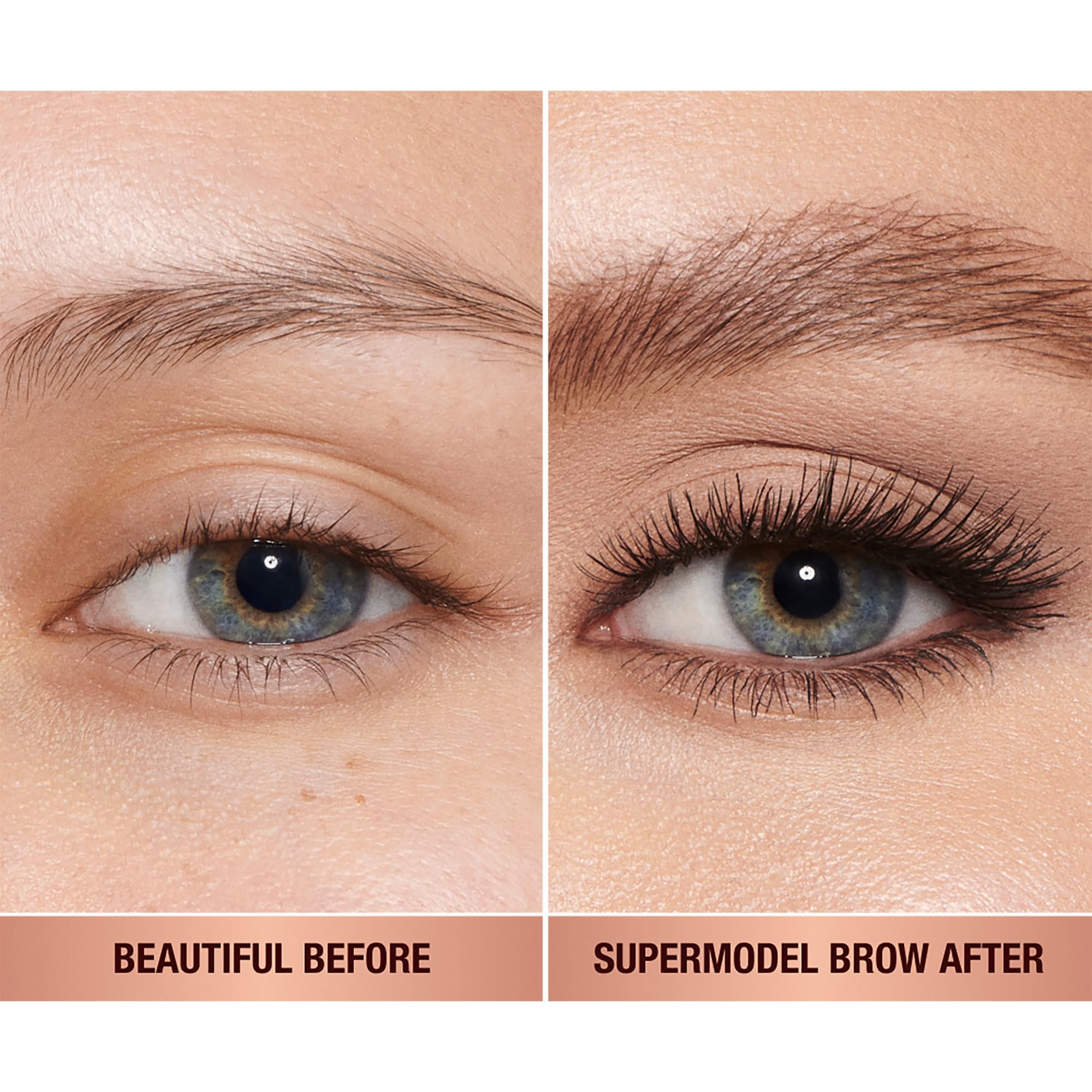 Fórmula nutritiva de Charlotte Tilbury con vitamina E y aceite de ricino para cejas