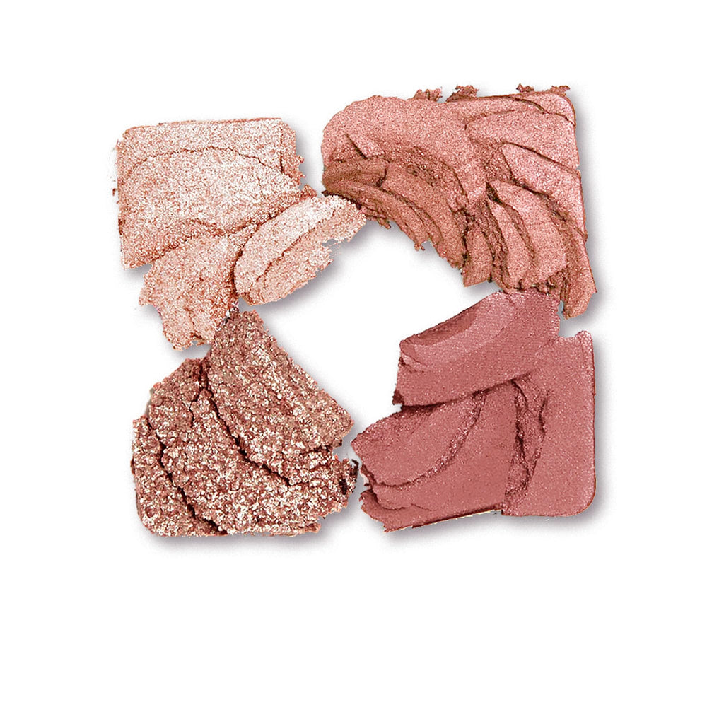 Charlotte Tilbury Exagger-Eyes quad demonstrates the four-step application and cohesive look.