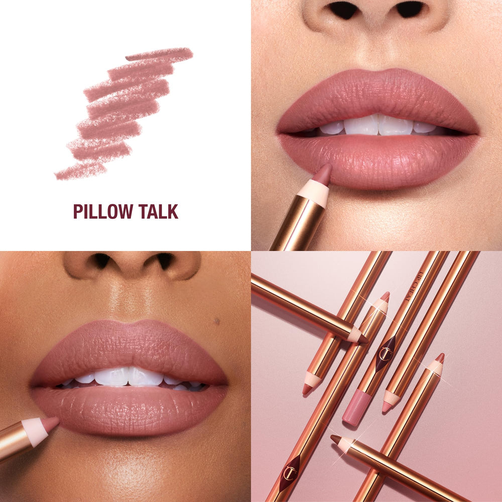 Waterproof and smudge-proof Lip Cheat test on lips for lasting definition