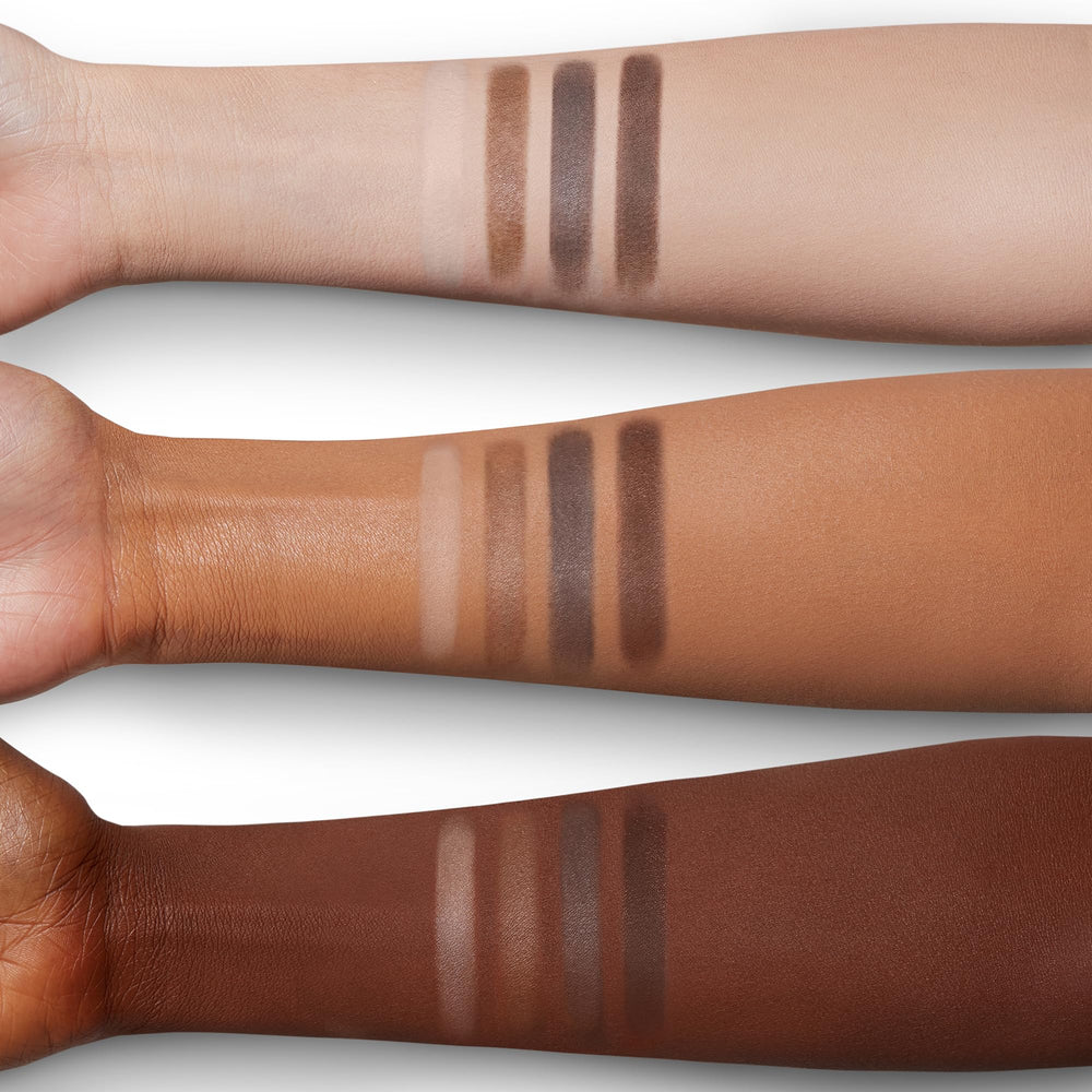 Charlotte Tilbury Luxury Palette The Sophisticate chocolate shade for depth and smoky corners.