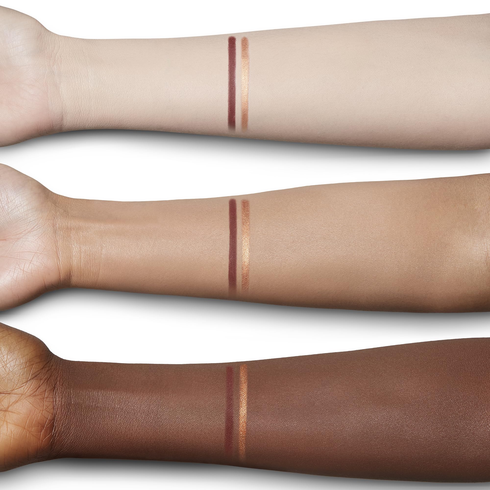 Charlotte Tilbury Magic Eyeliner waterproof formula stays put in humidity and heat.