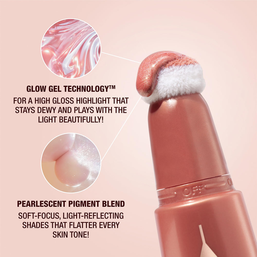 Charlotte Tilbury Pillow Talk Beauty Light Wand ideal for on-the-go glow.