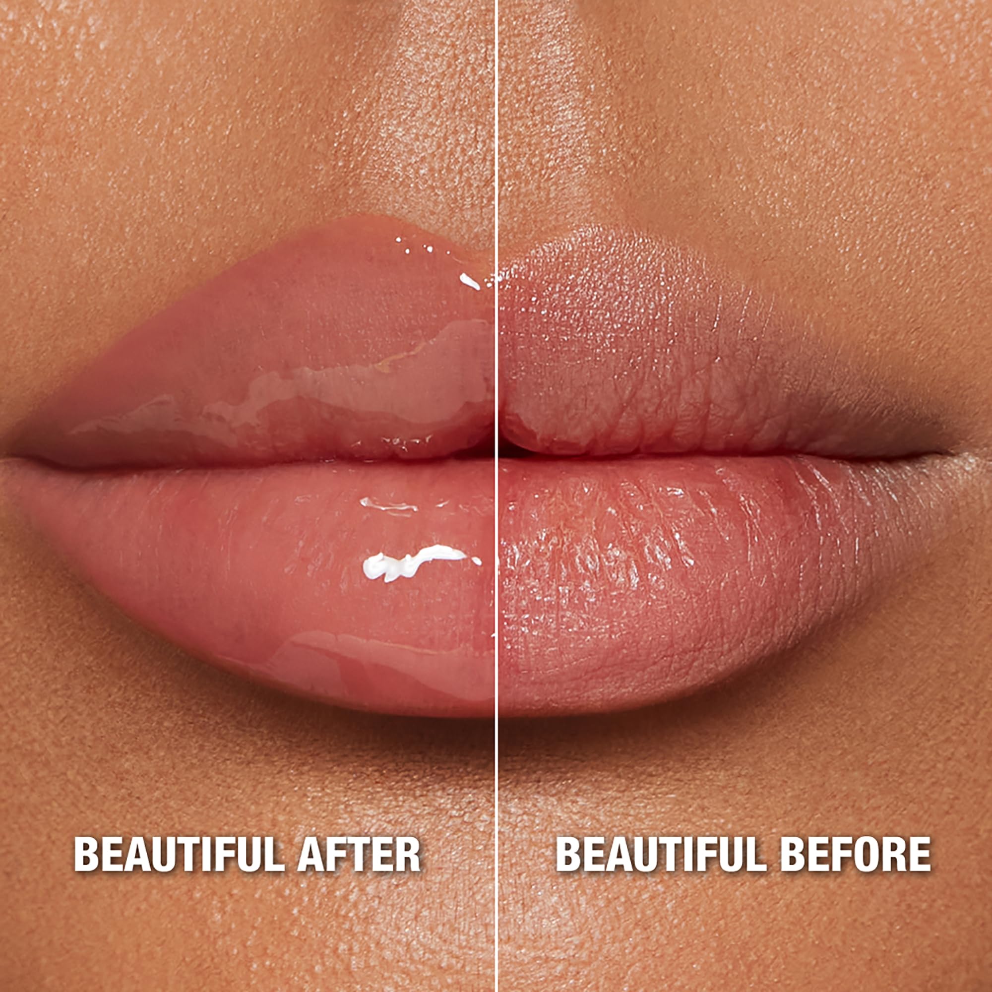 Charlotte Tilbury Pillow Talk Plumpgasm gloss finish with long-lasting shine.