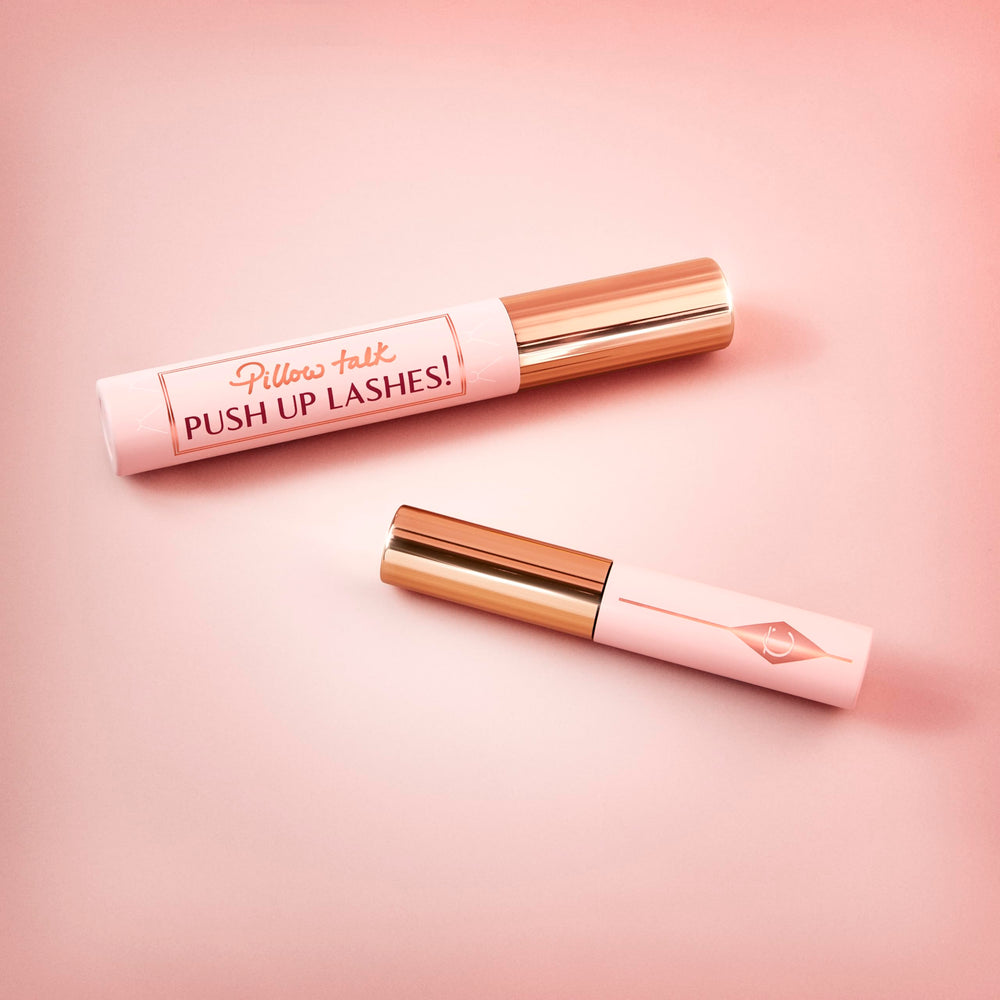Charlotte Tilbury Pillow Talk Push Up Lashes creates dramatic lashes without a curler.