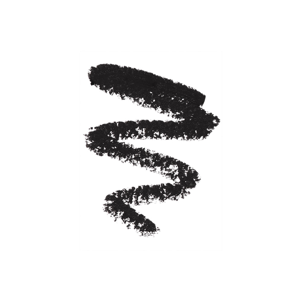 Charlotte Tilbury Rock 'N' Kohl Barbarella Brown sweep across lid for soft everyday definition.