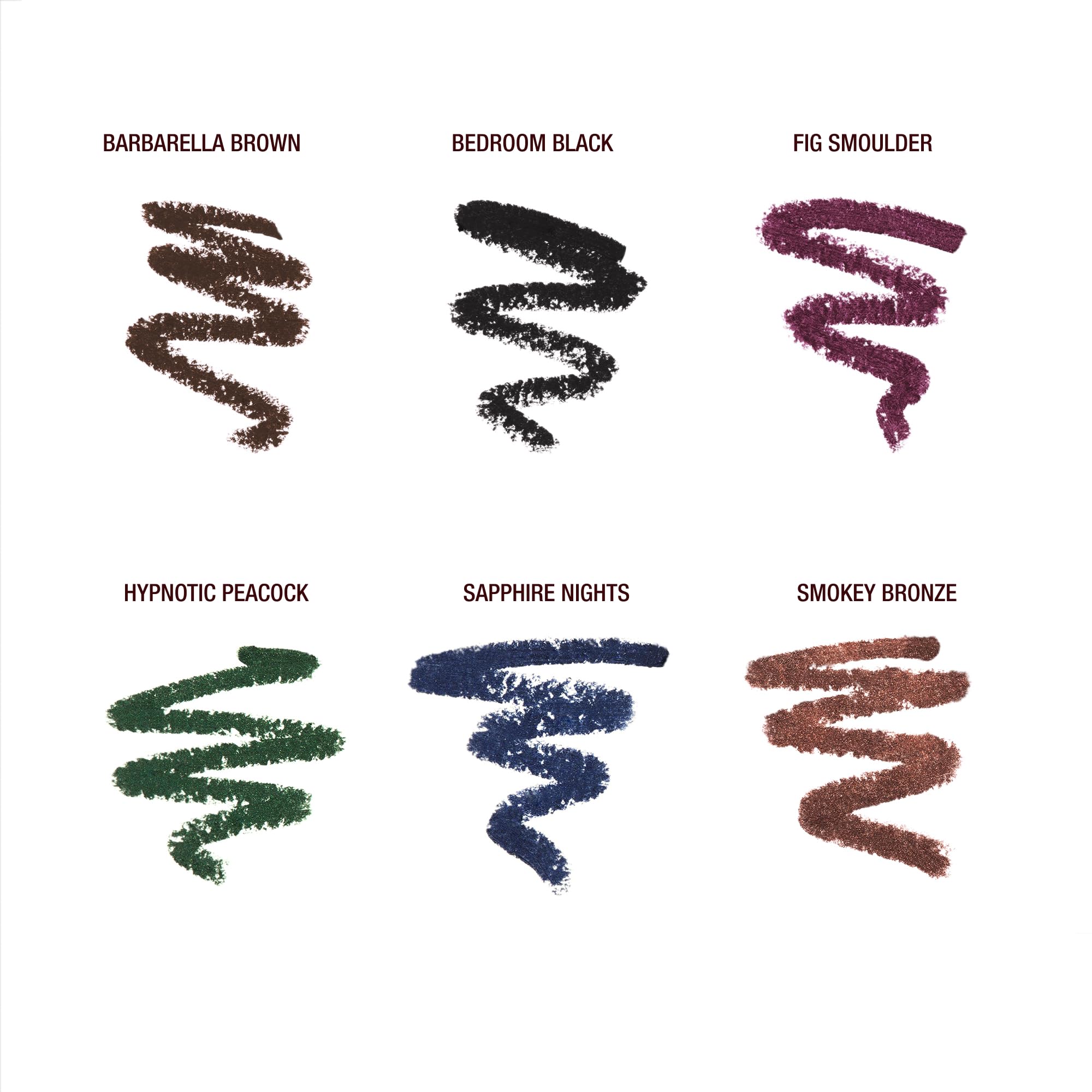 Waterproof kajal stays put from day to night for flexible styling and looks.