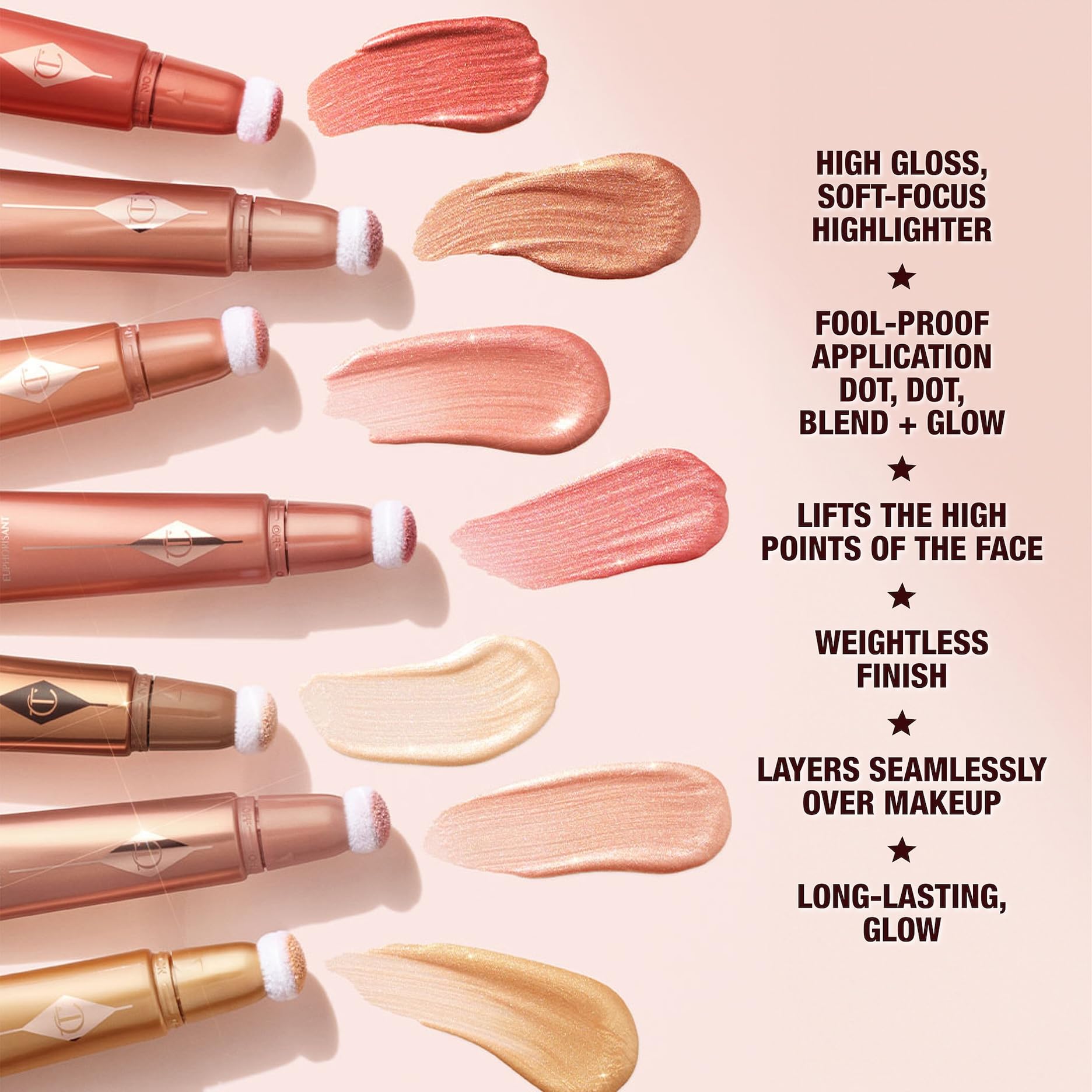 Charlotte Tilbury Travel size glow kit for on-the-go radiance.