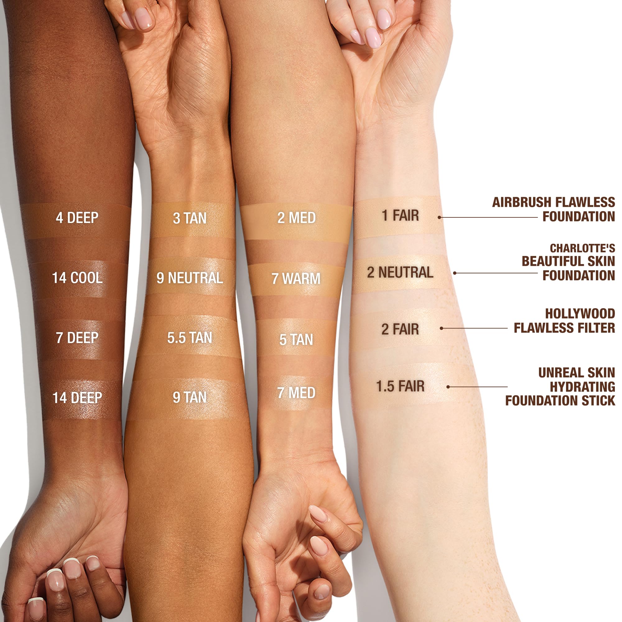 Charlotte Tilbury Unreal Skin Tint Stick closeup application detail