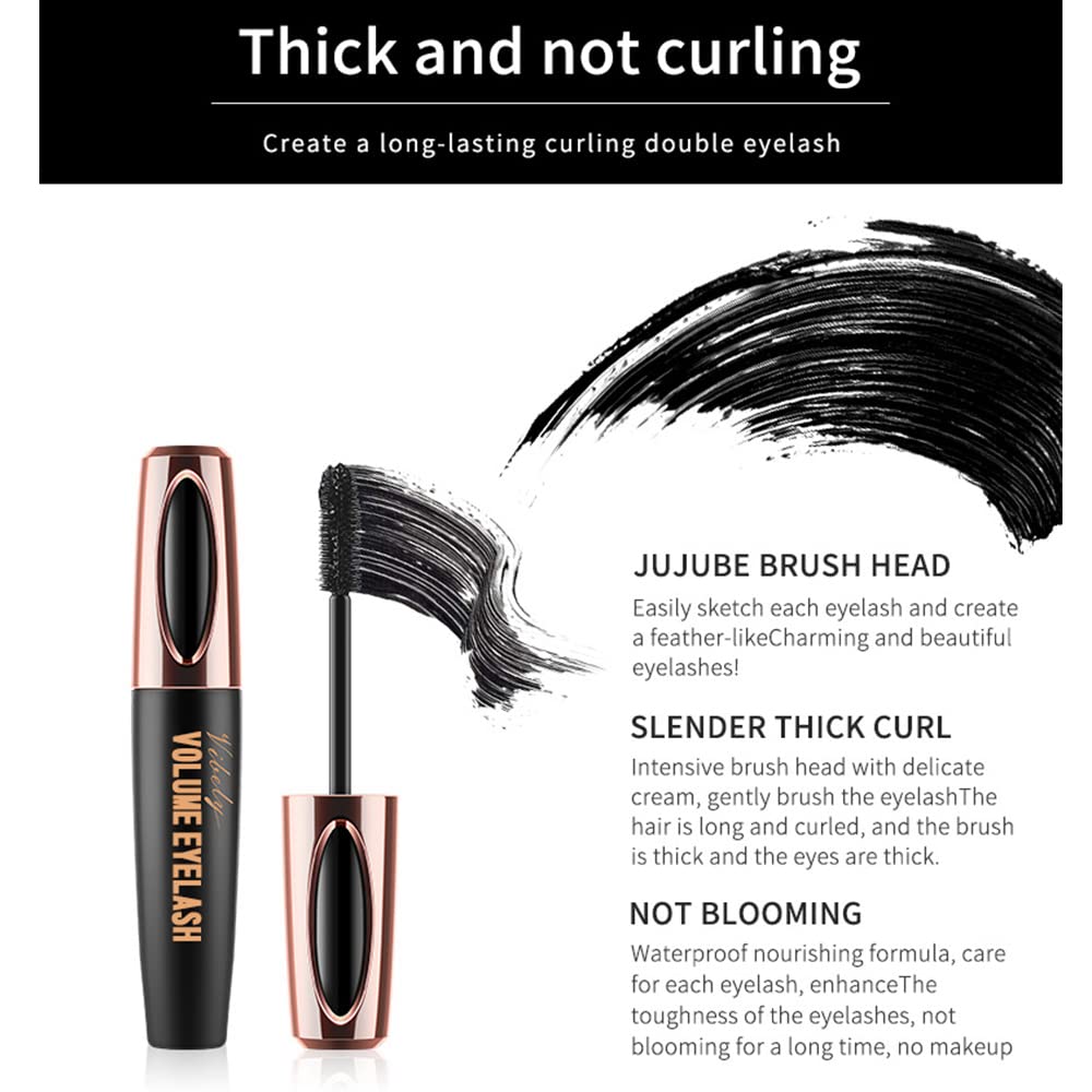 Charm Kiss mascara wand close-up delivering length and separation with a smooth glide