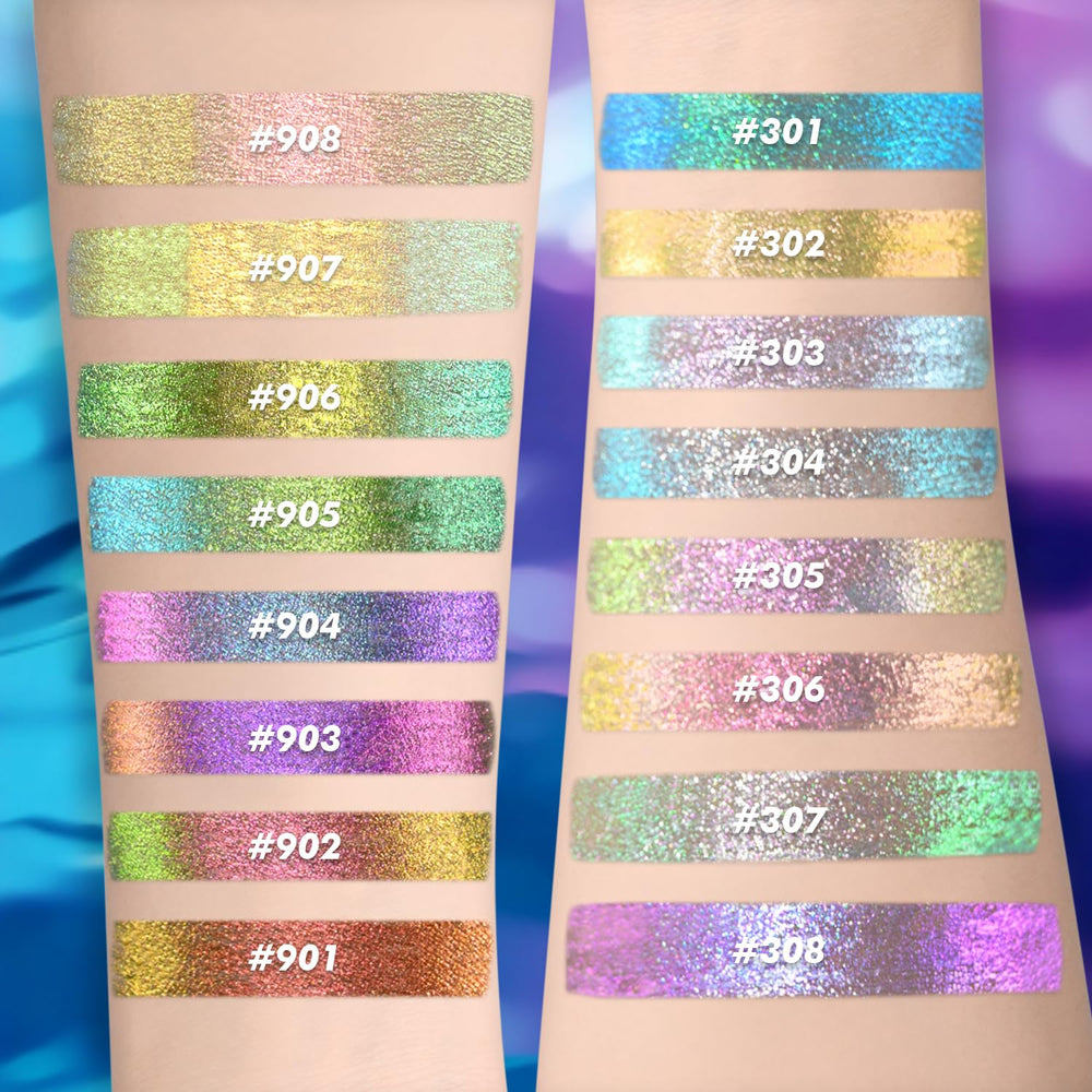 CHARMACY Long-wearing finish dries to a metallic shimmer shade.