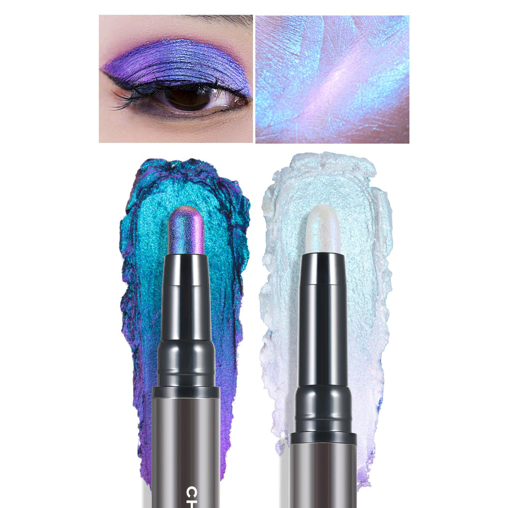 CHARMACY Multicolor 2 en 1: sombra crema brillos para ojos.