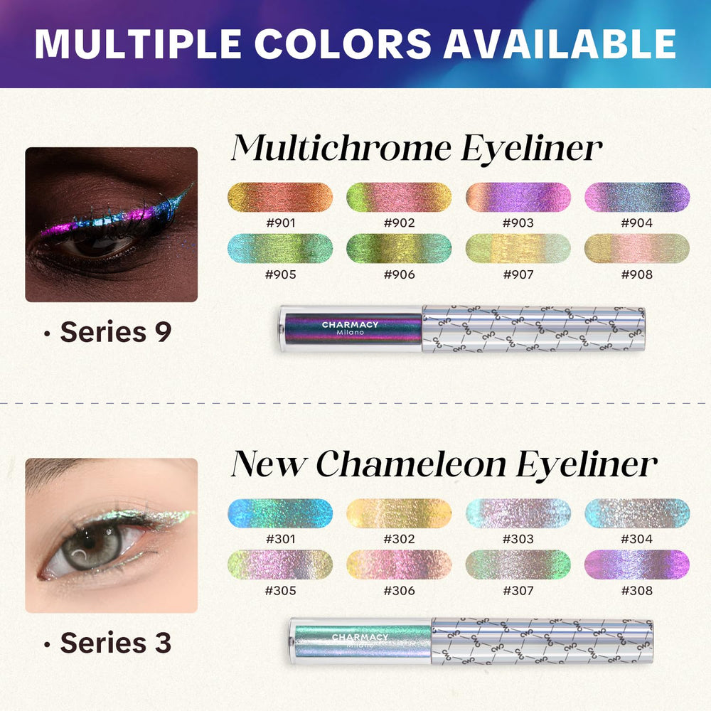 CHARMACY Waterproof formula delivers smudge-proof wear all day.