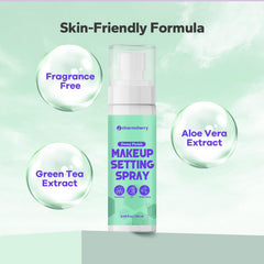 CharmCherry green tea extract provides antioxidant support while setting makeup