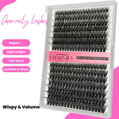 Charmily Bond, Seal, and Remover included for at-home care.