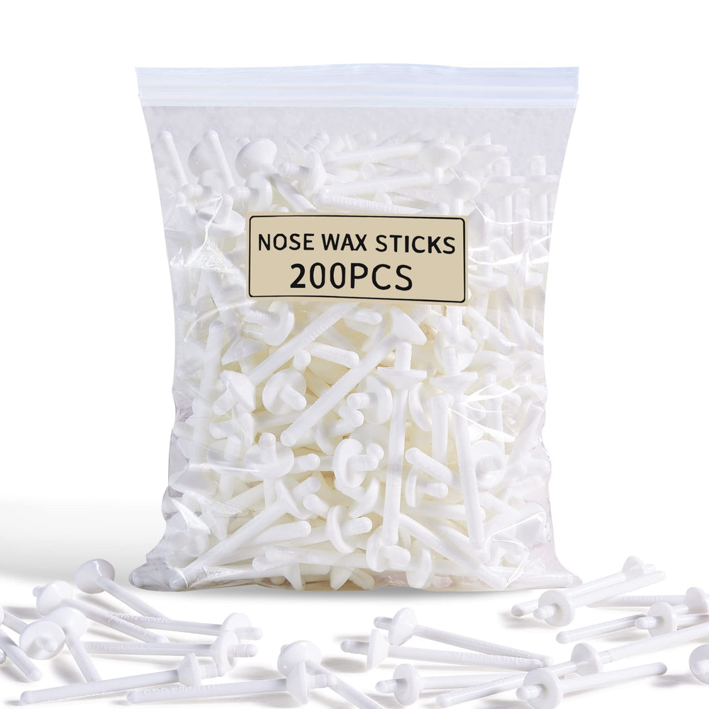 Charmonic nose wax stick with groove design for smooth nostril hair removal