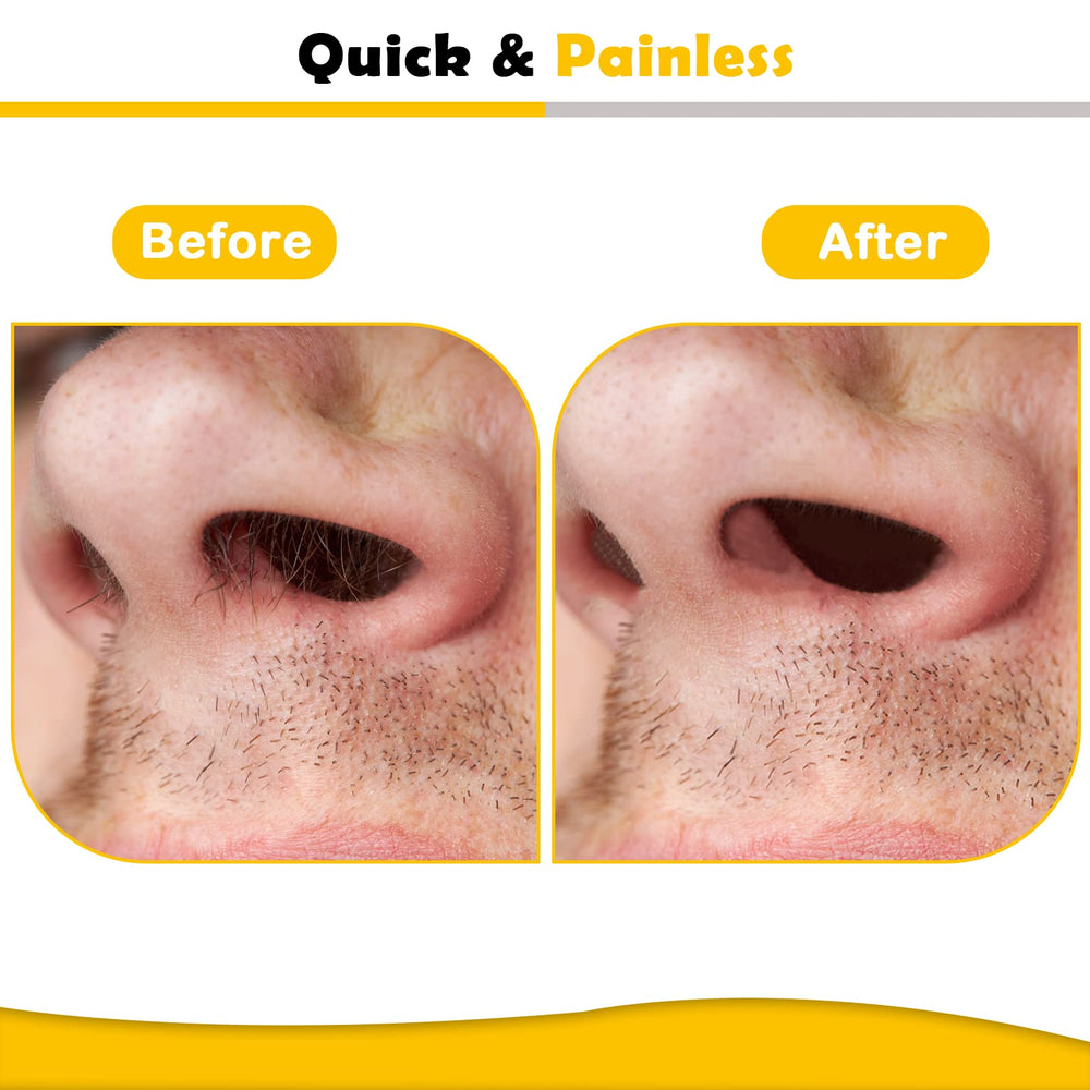 Charmonic safe, gentle nose wax formula for sensitive skin.
