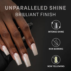 Chaun Legend: acabado duradero que protege la manicura de astillas.