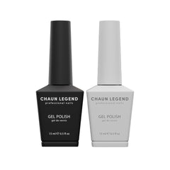 Chaun Legend Black Diamond bottle for durable, high-coverage black gel nails.