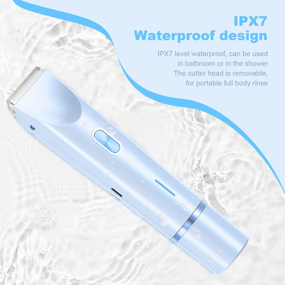 CheckSimple bikini trimmer packaging ready-to-gift presentation.