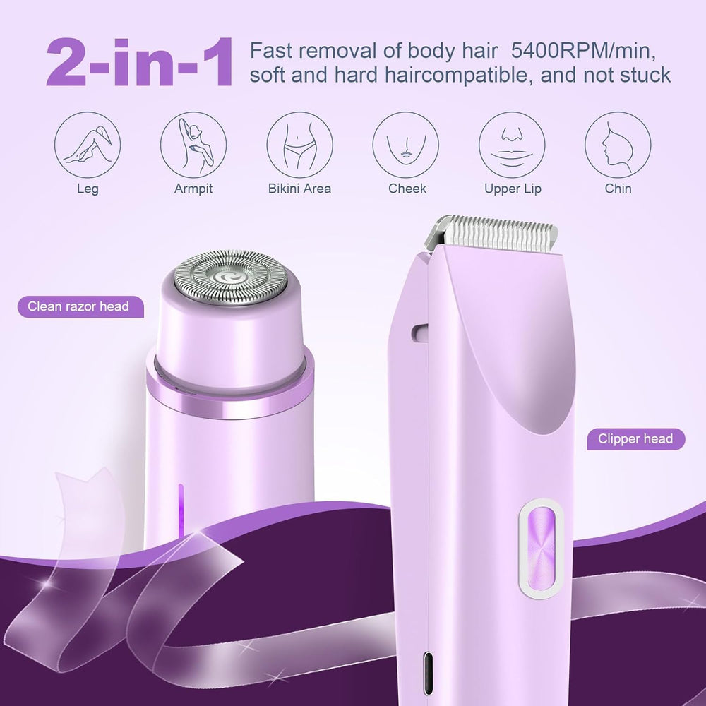 CheckSimple dual-head bikini trimmer for precise trimming.