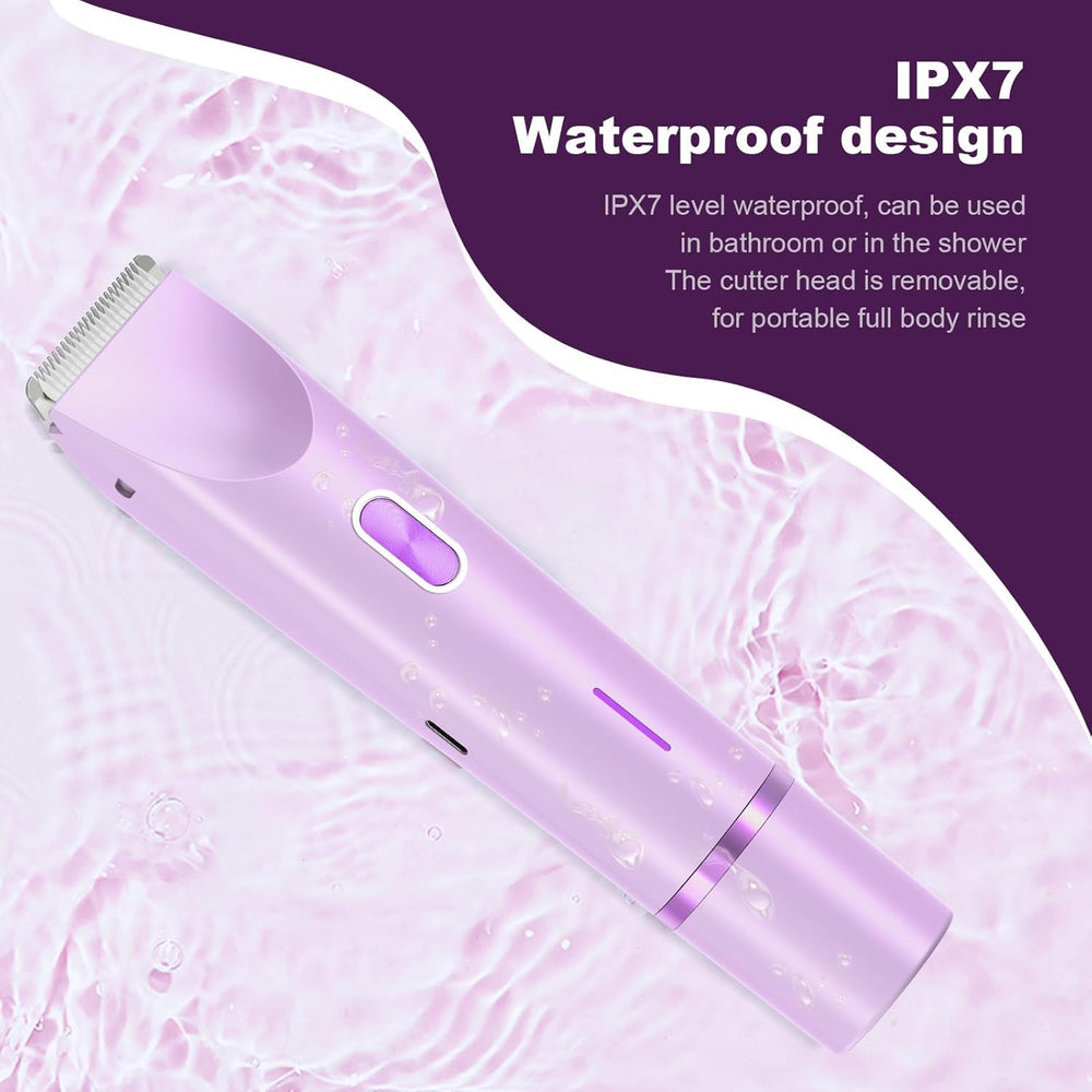 CheckSimple shower-friendly bikini trimmer makes beach-ready grooming easy.