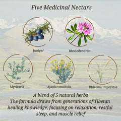 CheezhengHimalaya Five Medicinal Nectars soothing blend for relaxation