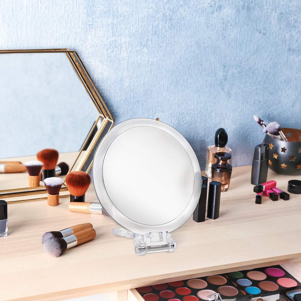 Cheftick travel-friendly makeup mirror is lightweight for on-the-go touchups.