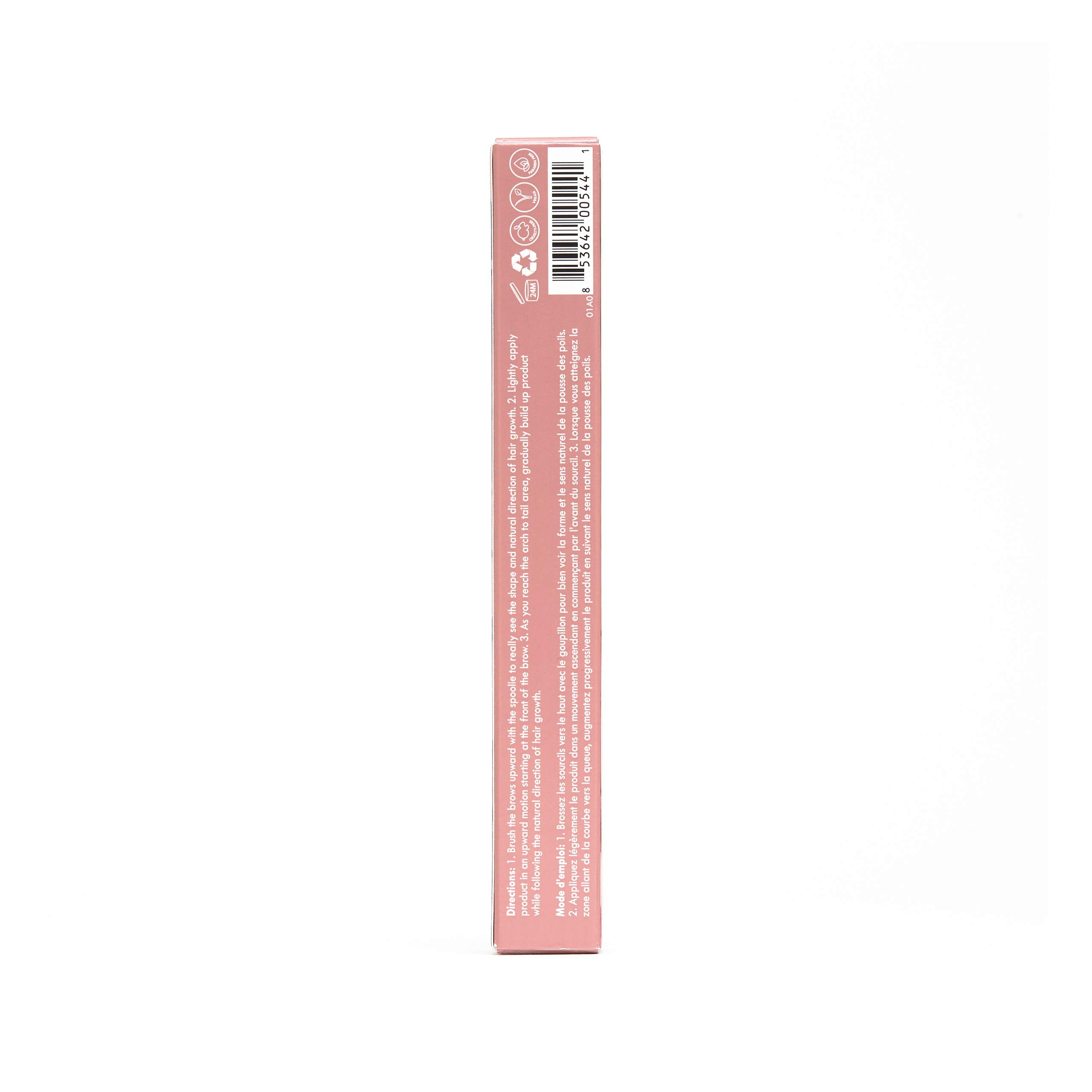 Chella pencil pairs with a built-in spoolie for tidy brows