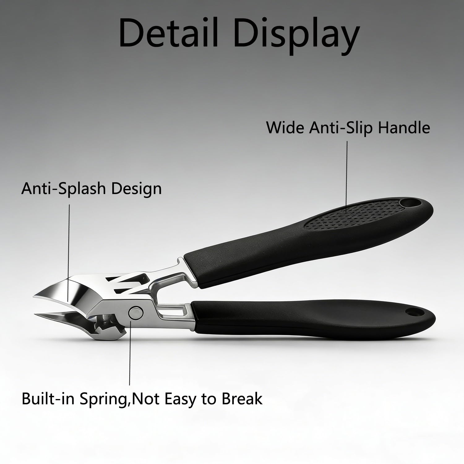 Chemailon ergonomic grip handle emphasizing comfortable, non-slip control