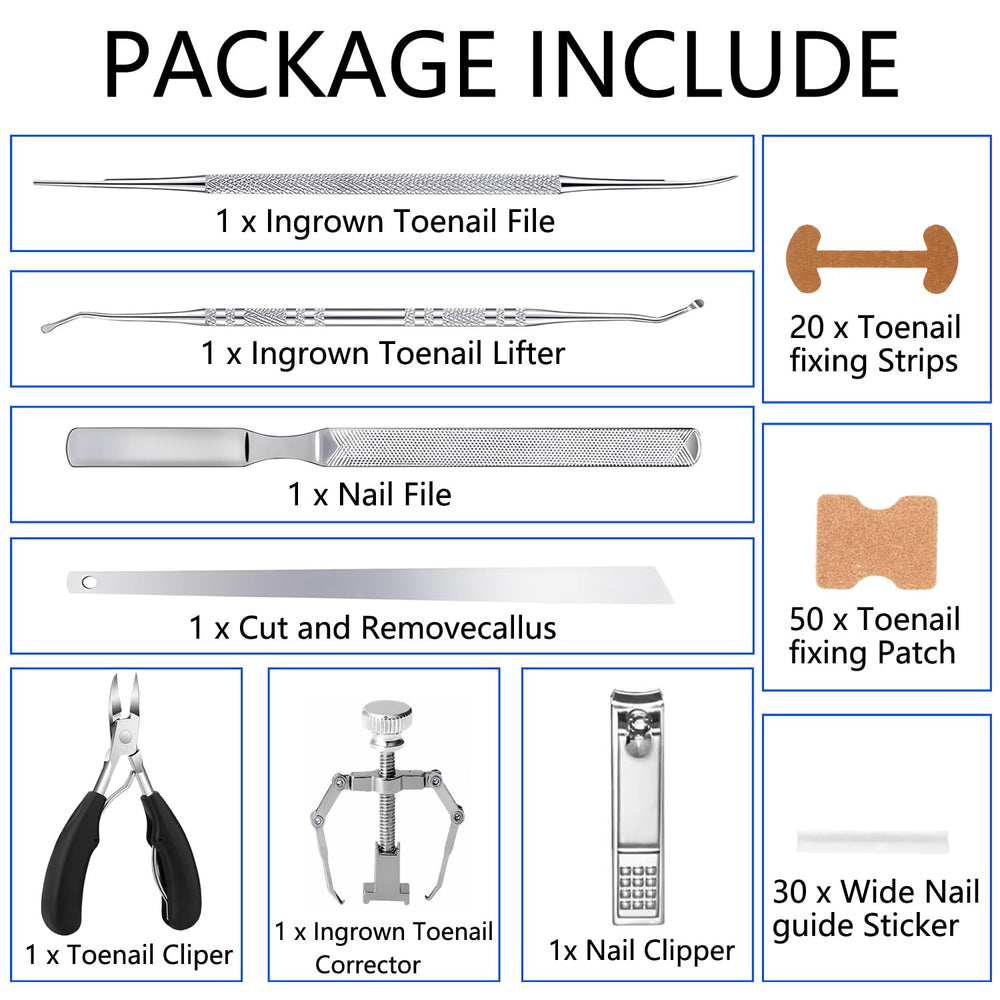 Chemailon ingrown nail corrector guiding growth for healthier balance.