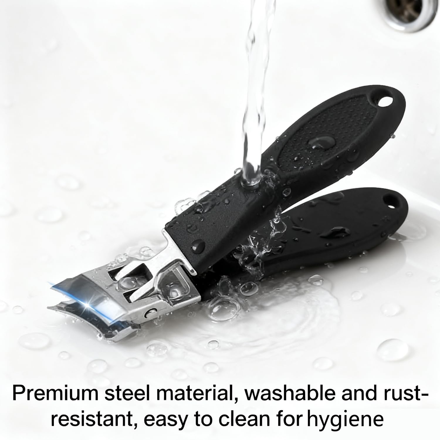 Chemailon safety lock engaged for secure travel storage