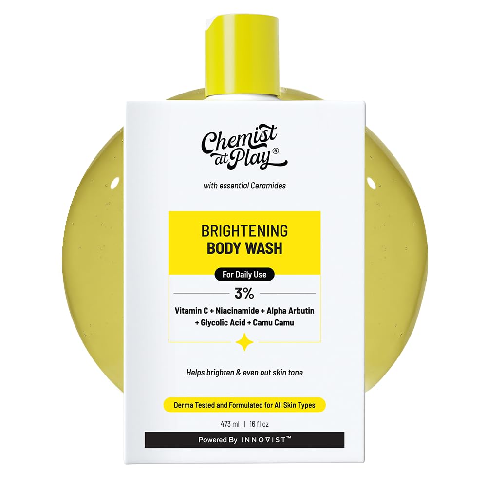 Chemist at Play: envase de ducha elegante y práctico para tu rutina.