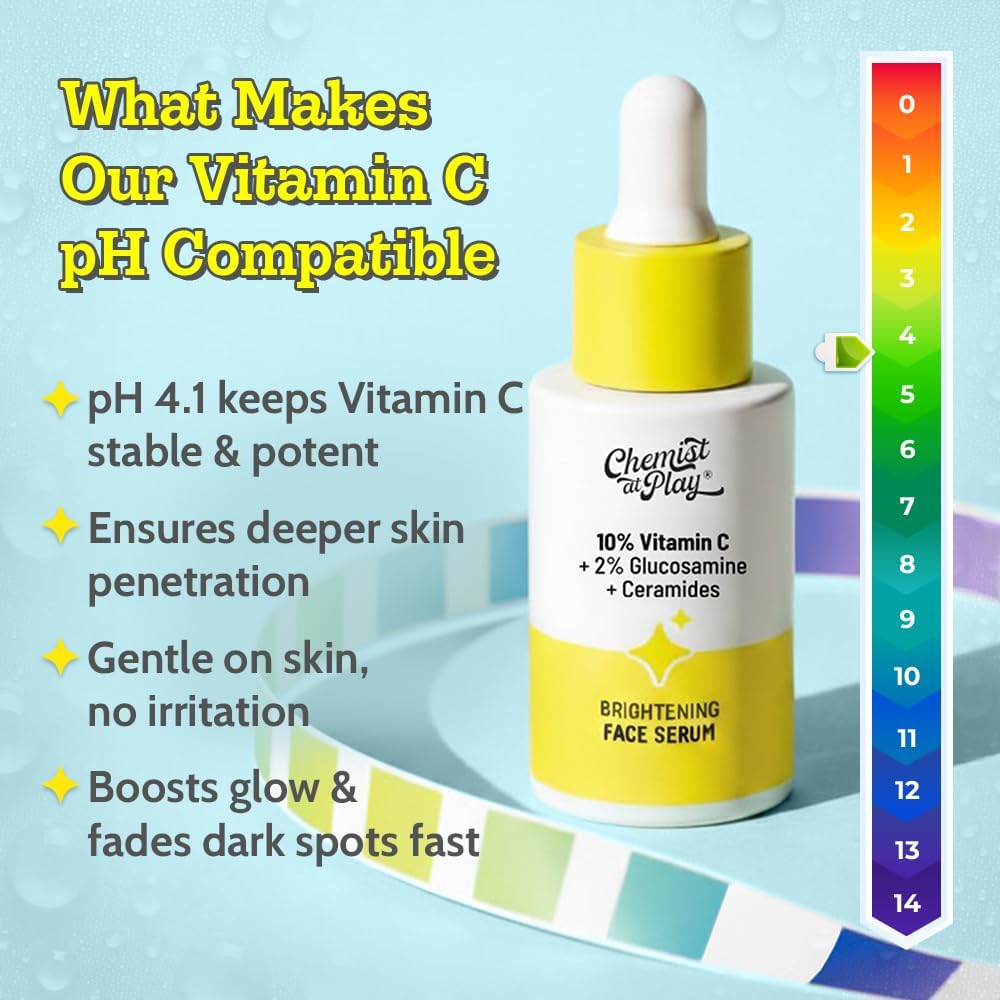Chemist at Play Sérum Vitamina C: hidratación ligera sin peso