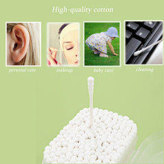 Chenchenchen mini swabs ideal for baby's nose and delicate areas.