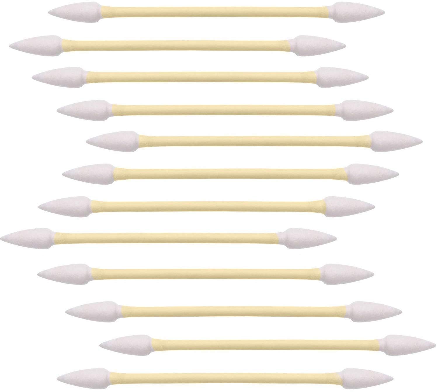 Chenchenchen 1200pcs precision-tip swabs with bamboo sticks for makeup detail.
