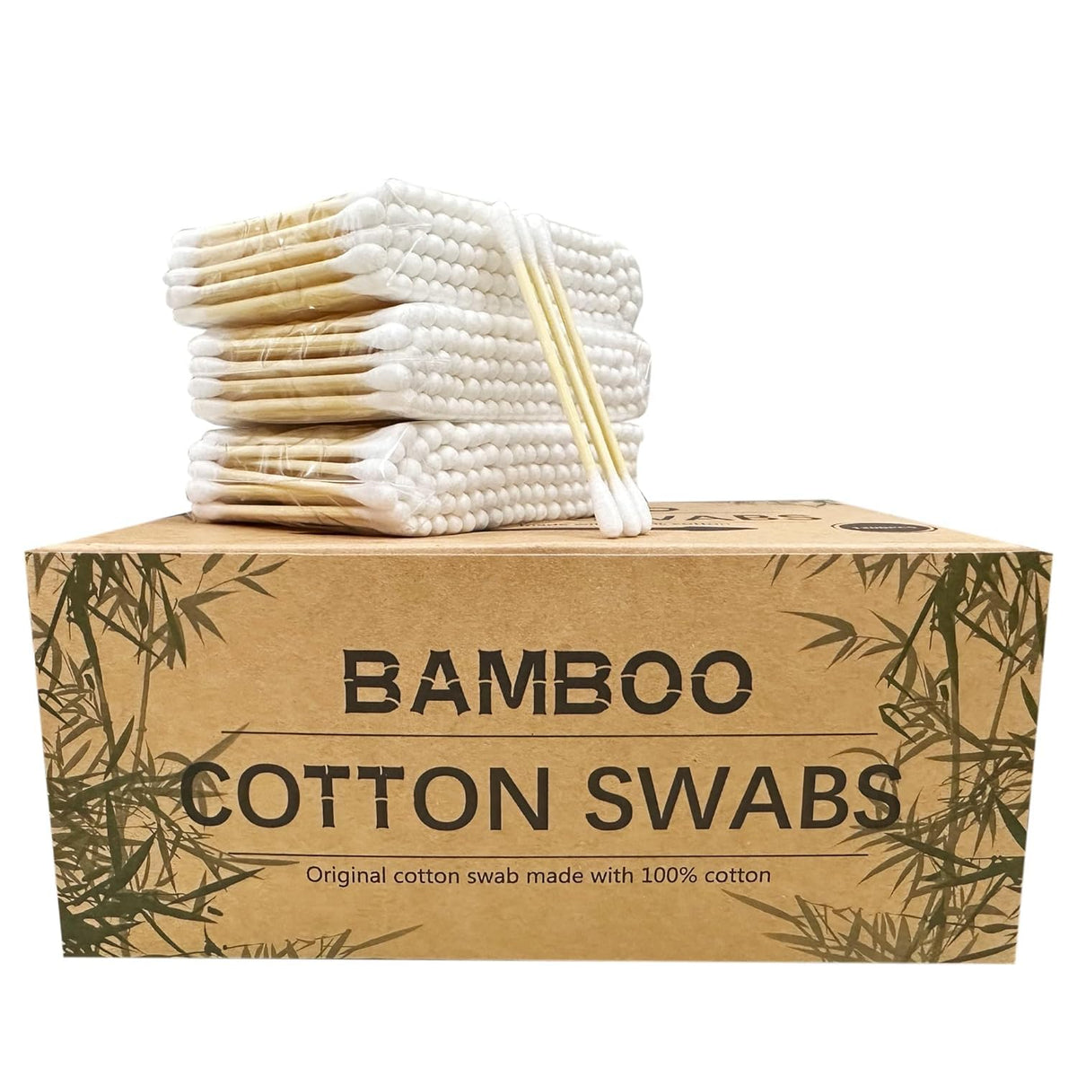 Chenchenchen cotton swabs with wooden sticks in packaging for easy carry