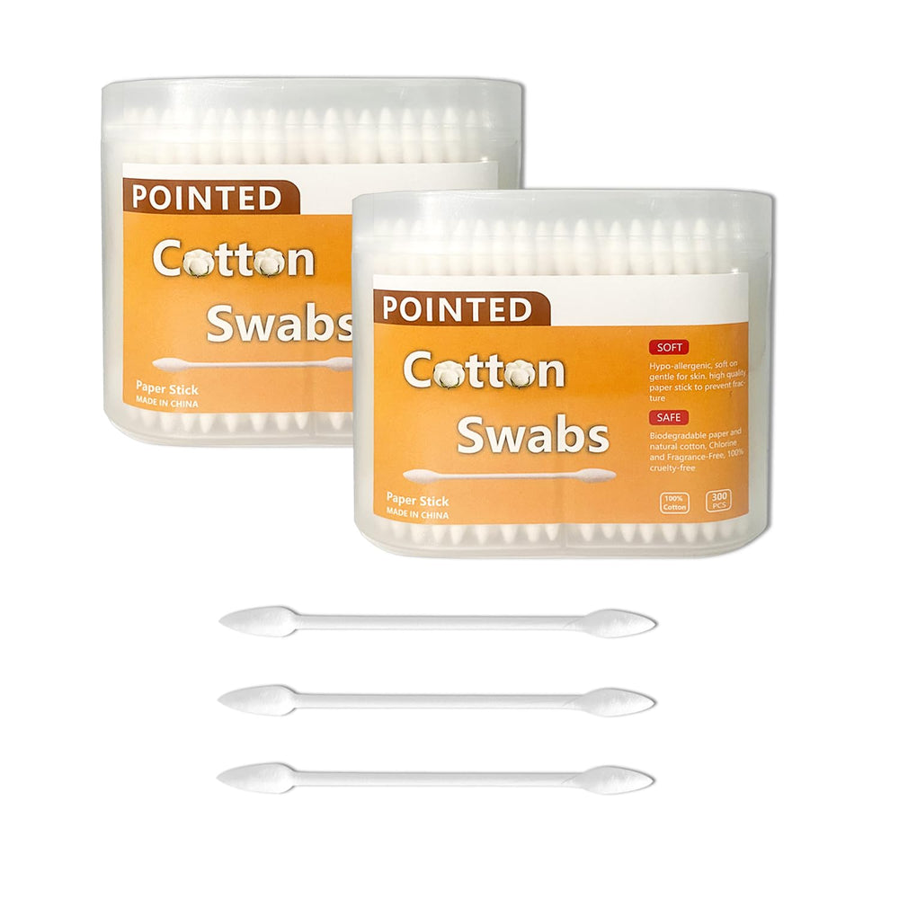 Chenchenchen double-pointed 3-inch swabs offer precise eyeliner application.