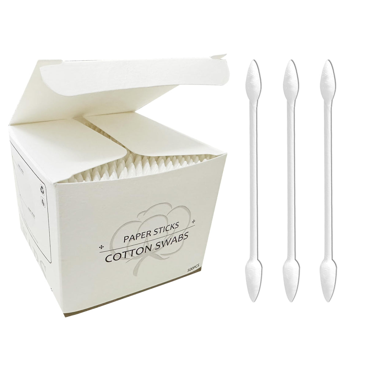 Chenchenchen precision-tip cotton swabs 1000pcs for precise makeup touch-ups.