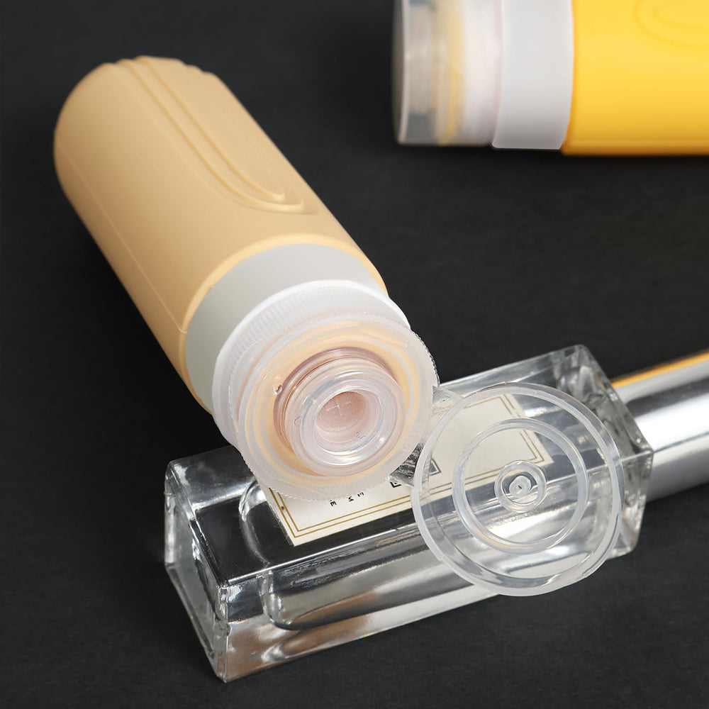 CHEODIN bottles with wide openings for easy filling of thick liquids.
