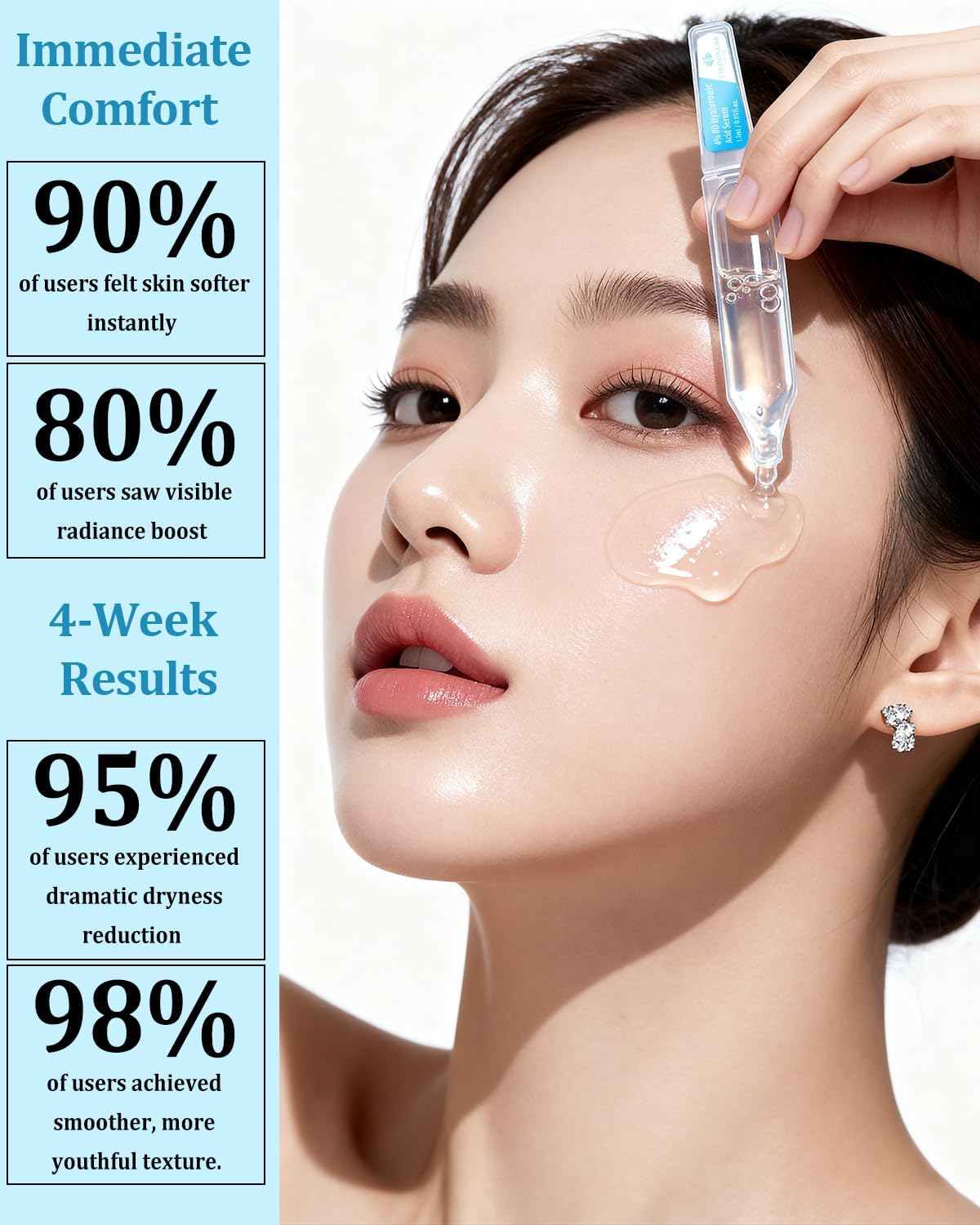 CHEOKINGBA 8D HA serum multi weight hydration for plump skin