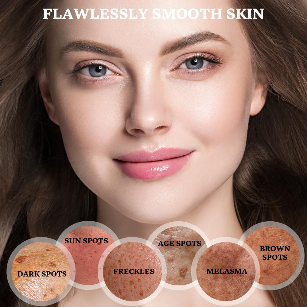 Close-up of Tranexamic acid and Glutathione ingredients in CHEOKINGBA formula for even tone.