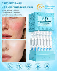 CHEOKINGBA Niacinamide serum scene emphasizes refined pores and even tone