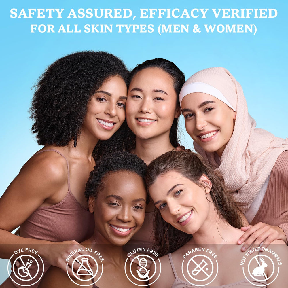 Visible improvements in skin tone over weeks with CHEOKINGBA dark spot remover.