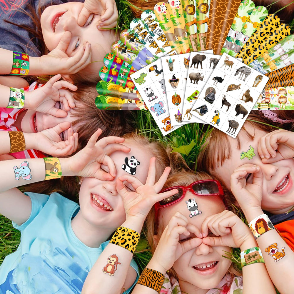 Pulseras Cherisnowy jungla como accesorio ligero para disfraces