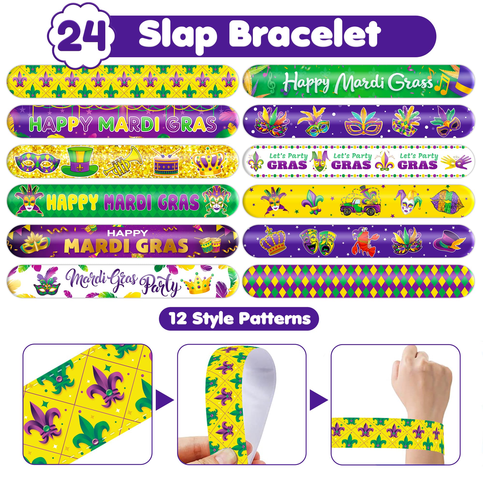 Cherisnowy Fat Tuesday diseños de colores vivos para fiestas temáticas.