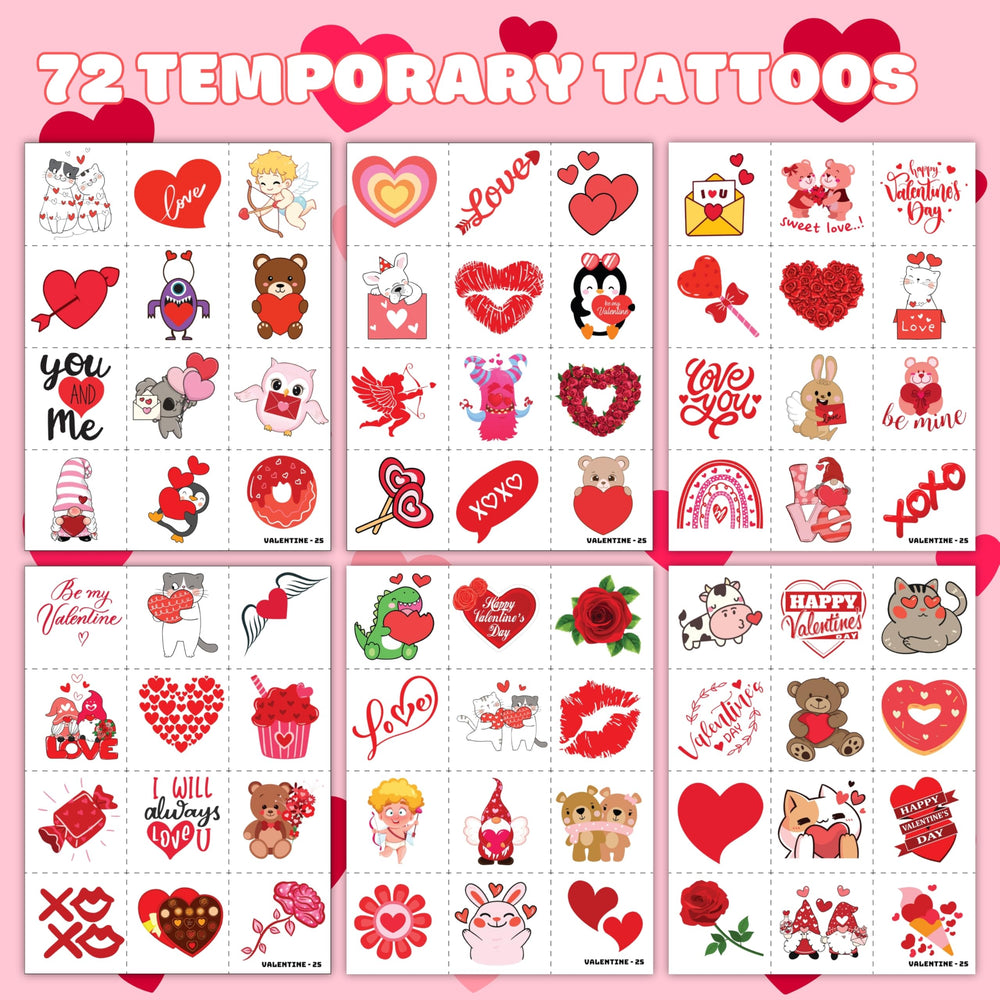Cherisnowy pack favores San Valentín para clase e intercambio