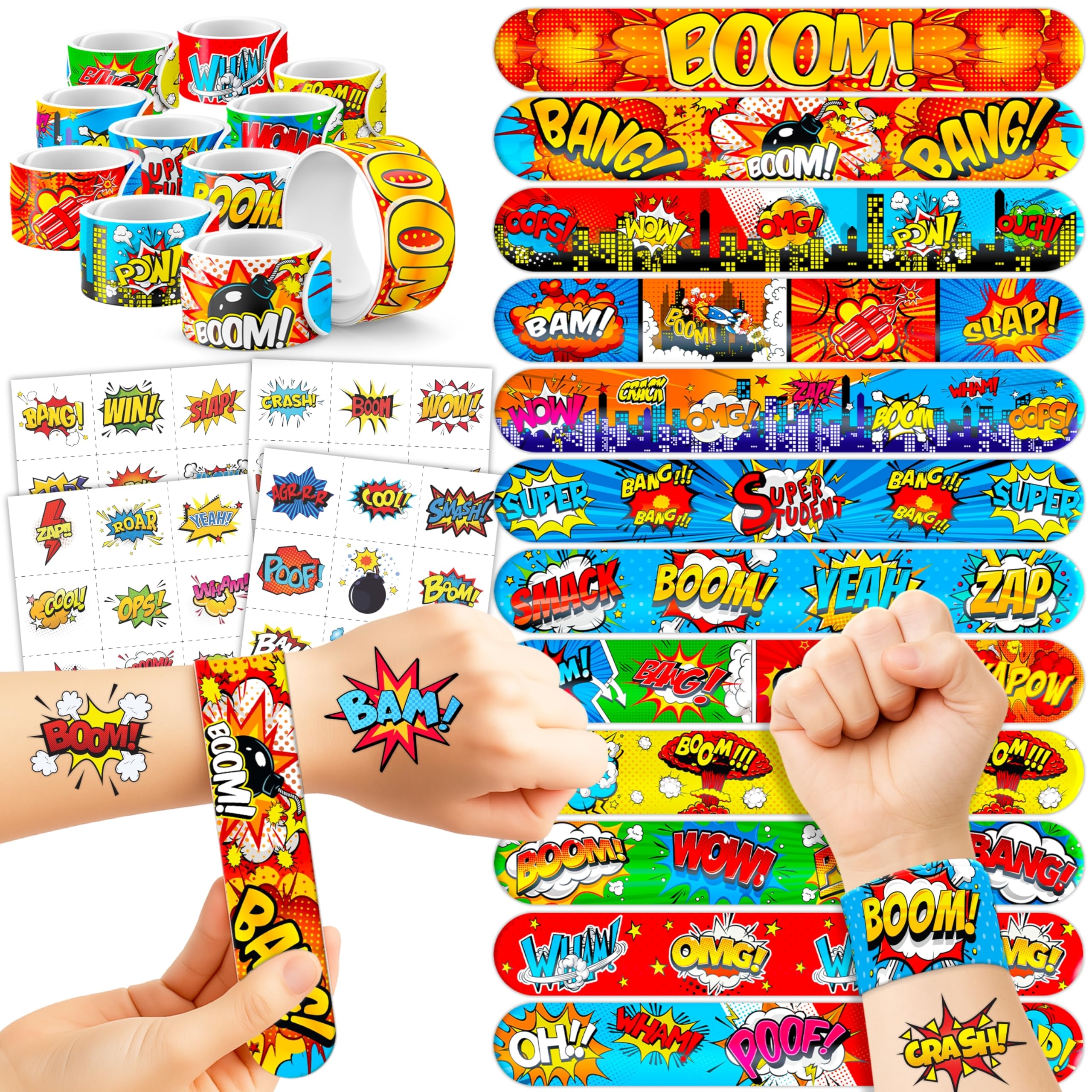 Cherisnowy pulseras hero pow para juegos activos y premios festivos.