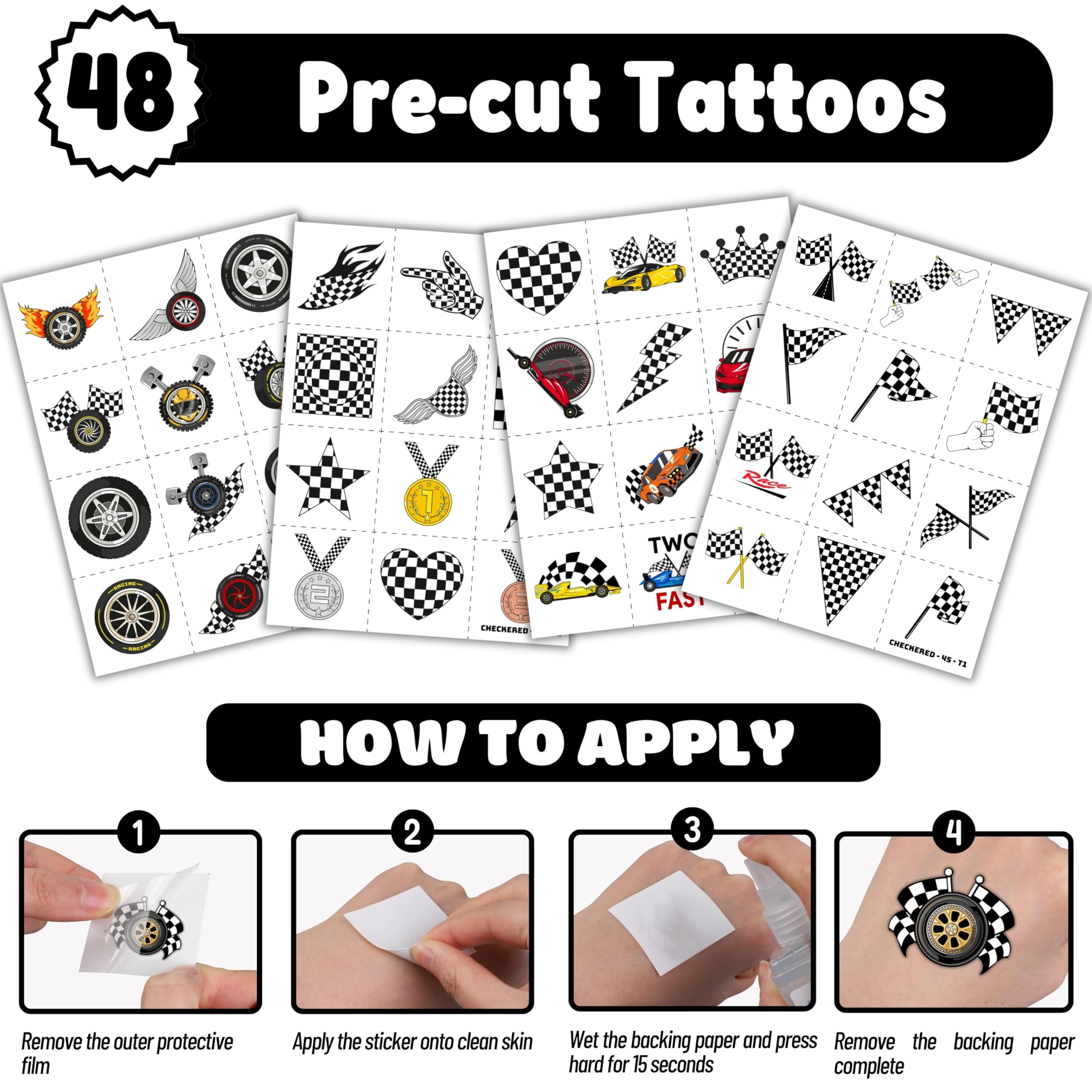 Recompensas en aula con tatuajes Cherisnowy temáticos.